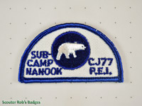 CJ'77 4th Canadian Jamboree Sub Camp Nanook [CJ JAMB 04-2a]